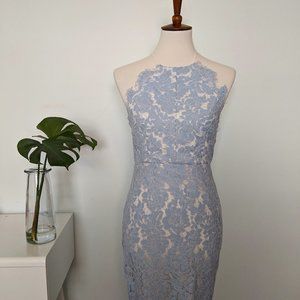 TOBI Lace High Neck Bodycon Dress